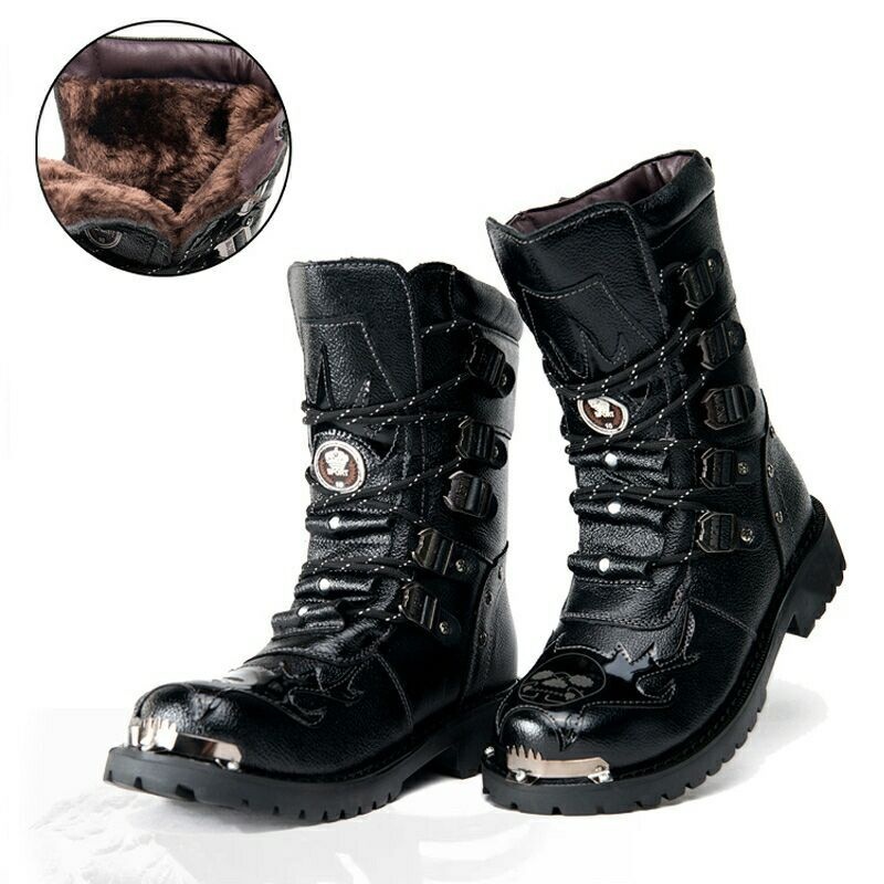 Autumn And Winter Men's Versatile High-top Men's Shoes foto 2