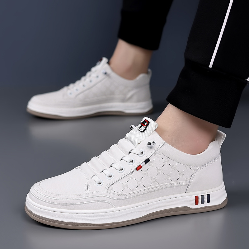 Men's Fashion Thin Lightweight Breathable Casual Skateboard Shoes foto 5