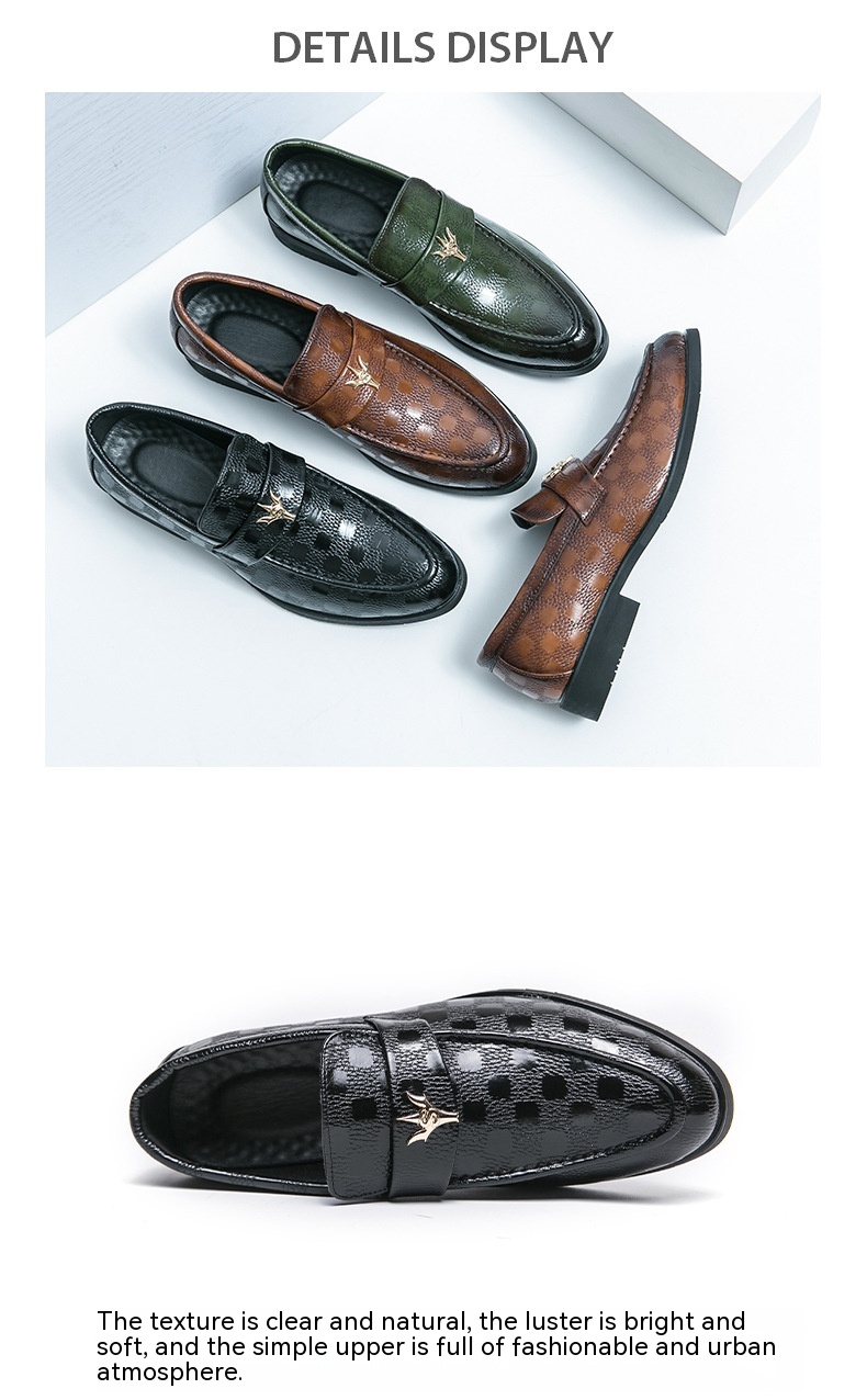 European And American Formal Wear Men's Business Leather Shoes foto 5
