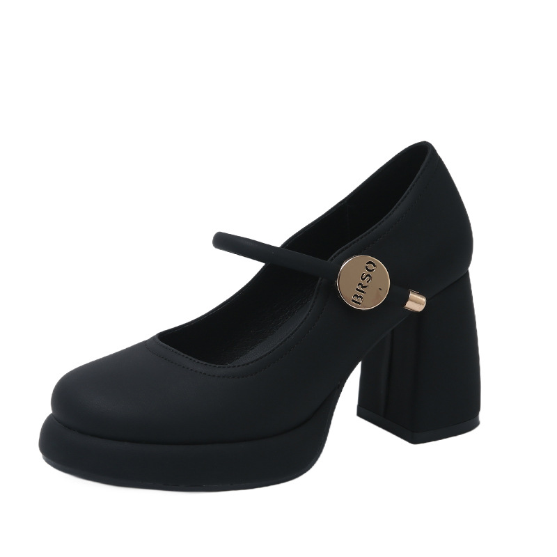 French-style Gentle Evening Breeze Mary Jane Heels For Women foto 3