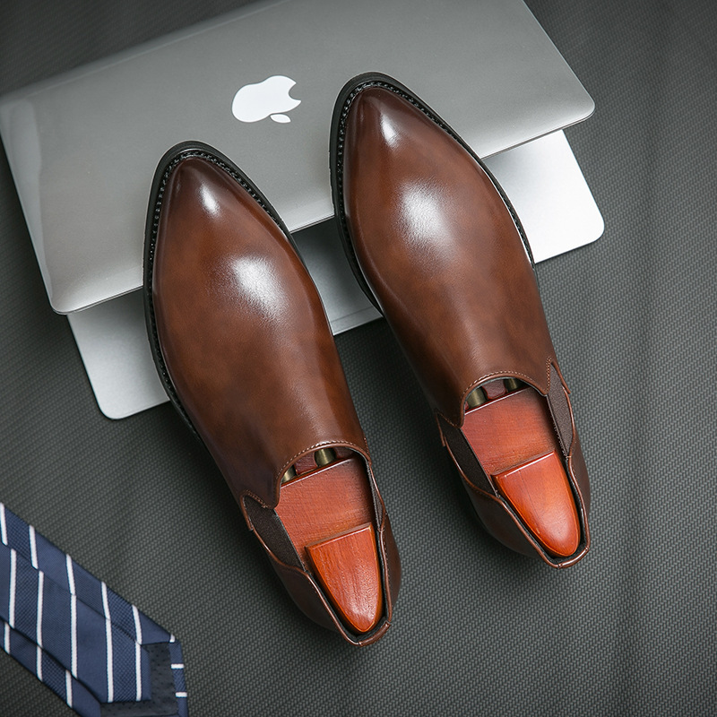 British Leisure Slip On Pointed Toe Shoes foto 4