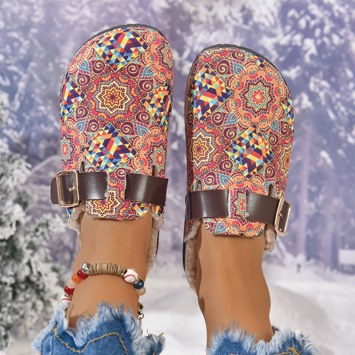 Bohemian-style Ethnic Sandals For Women foto 4