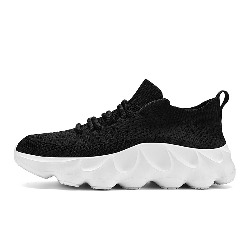 Flyknit Sports Lightweight Plus Size Sock Shoes Casual High Top foto 2