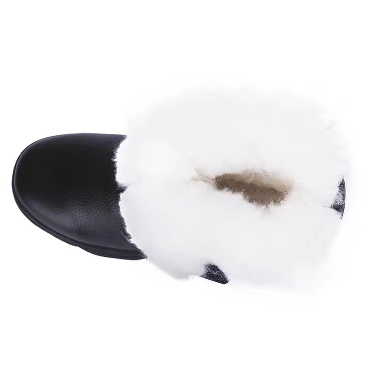 Minus 40 Degrees Cold-proof Cotton-padded Shoes Waterproof Non-slip Thick Boots foto 5