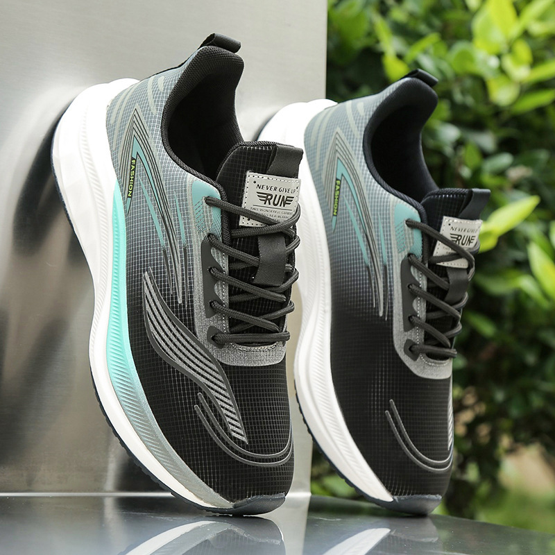 Mens Soft-soled Leather Waterproof Casual Athletic Shoes foto 4