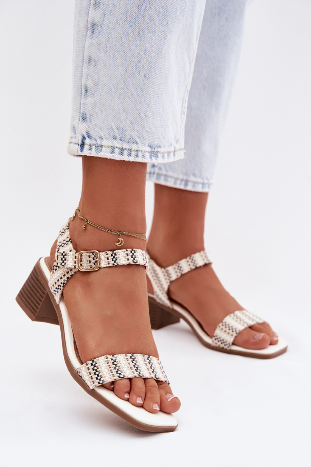 Sandalen op hak Step in style