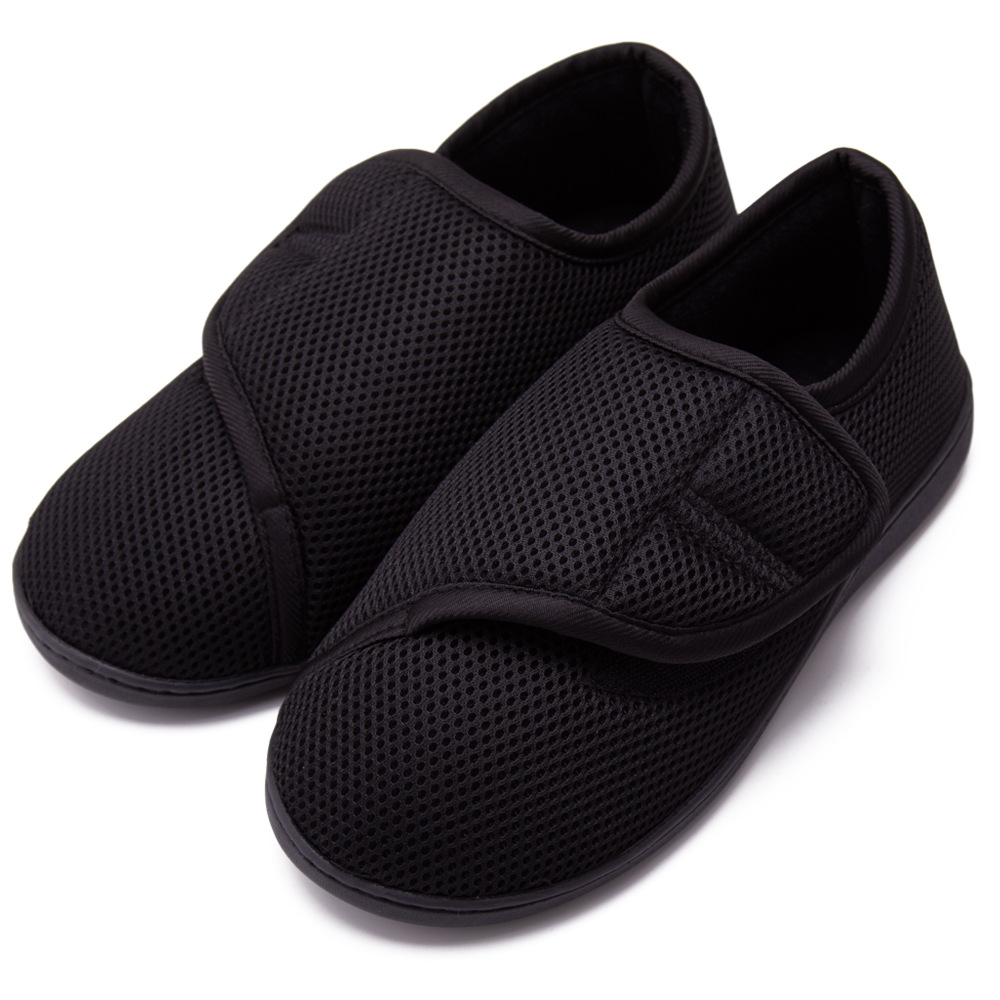 Middle-aged And Elderly Plus Size Walking Soft Shoes Widened And Adjustable foto 5