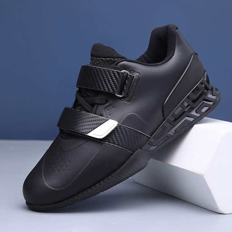 Weightlifting Professional Squat Hard Shoes Indoor Fitness Comprehensive Training Strength foto 2