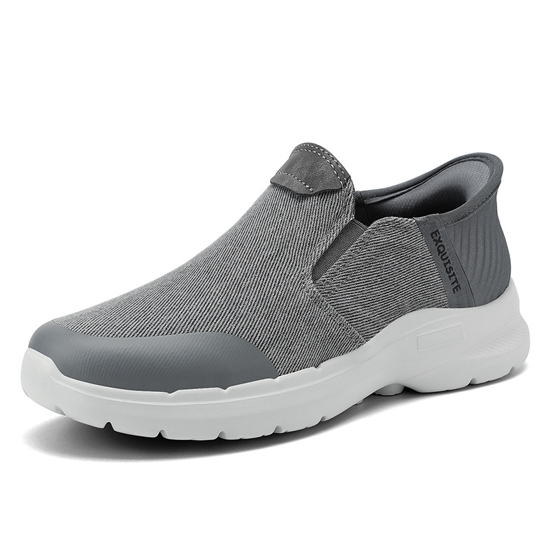 Men's Casual Plus Size Canvas Loafers foto 4