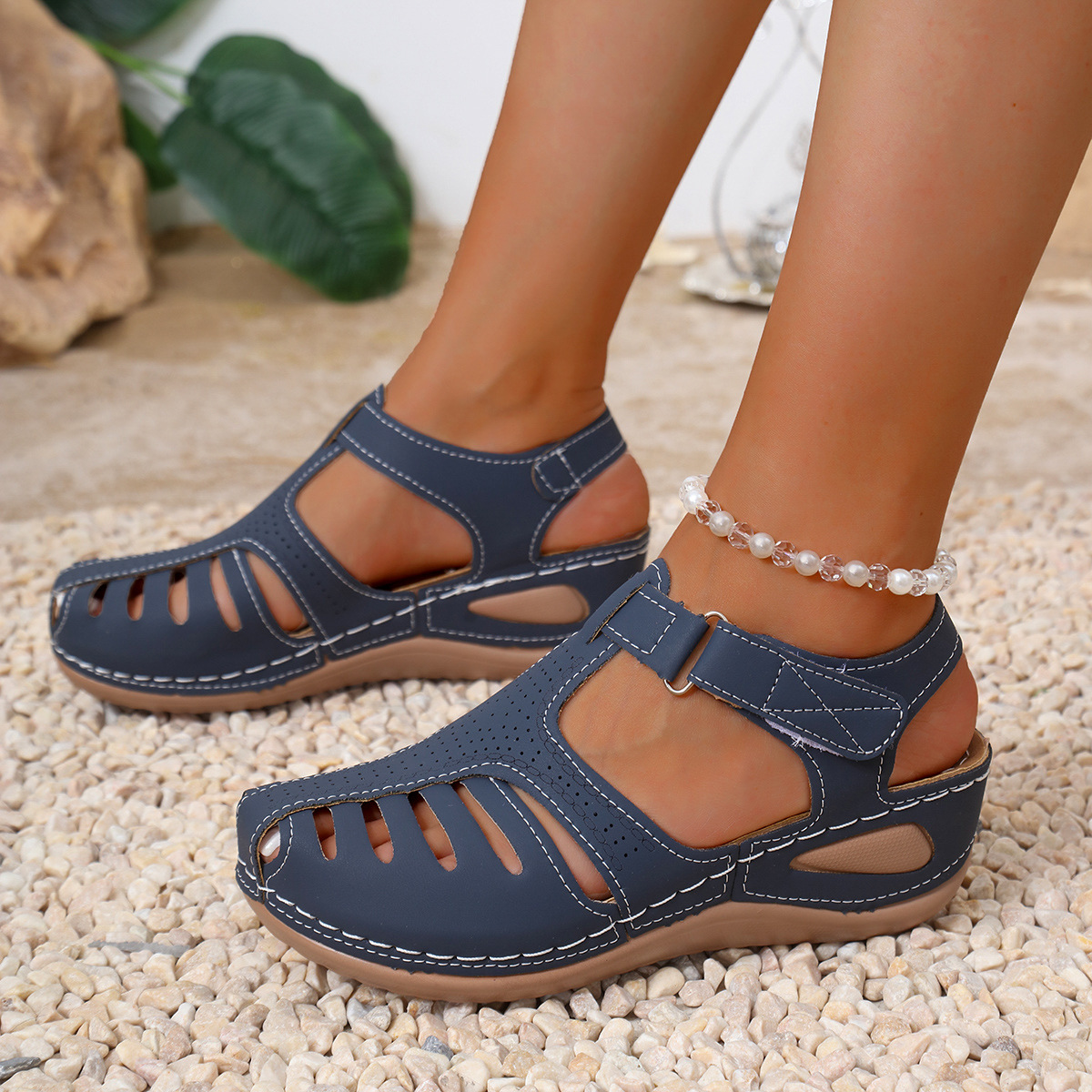Fashionable Wedge Platform Sandals For Women foto 2