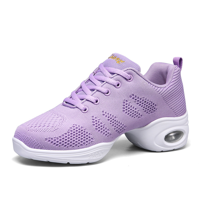 Women's Fashion Fly Woven Mesh Breathable Shoes foto 2