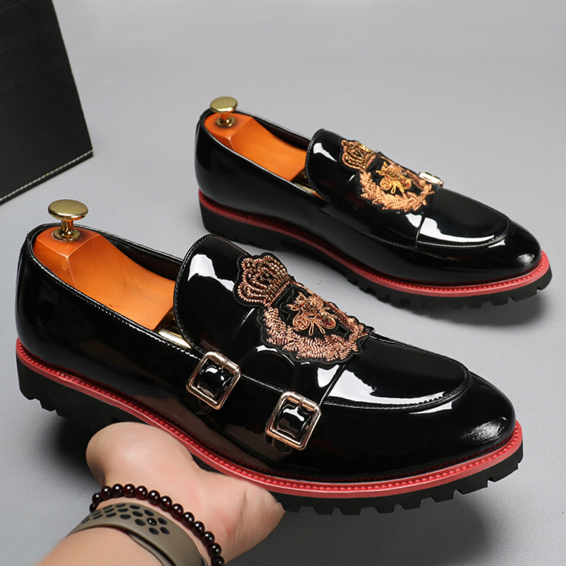 Men's Breathable Casual Business Leather Shoes foto 4