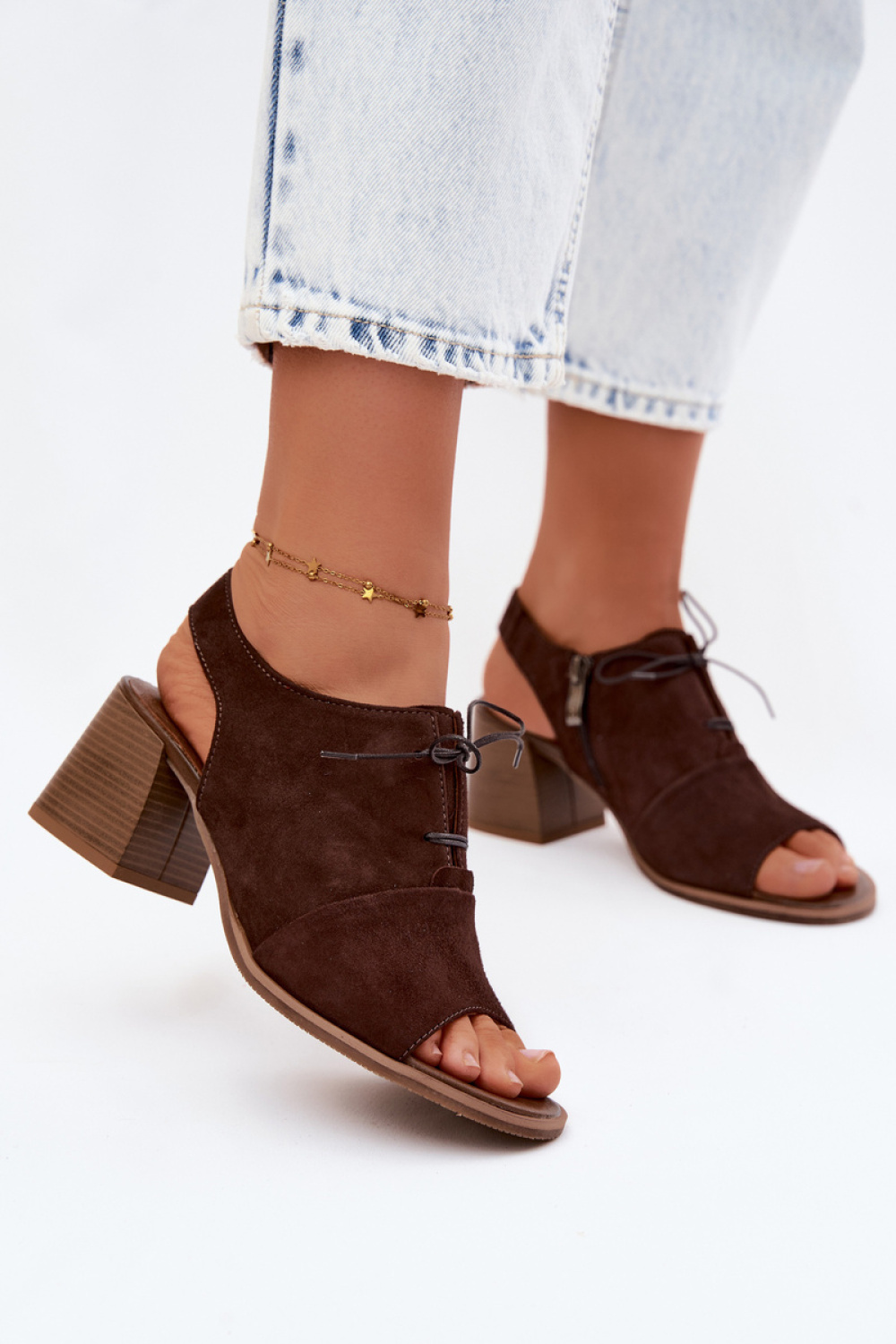 Sandalen op hak Step in style
