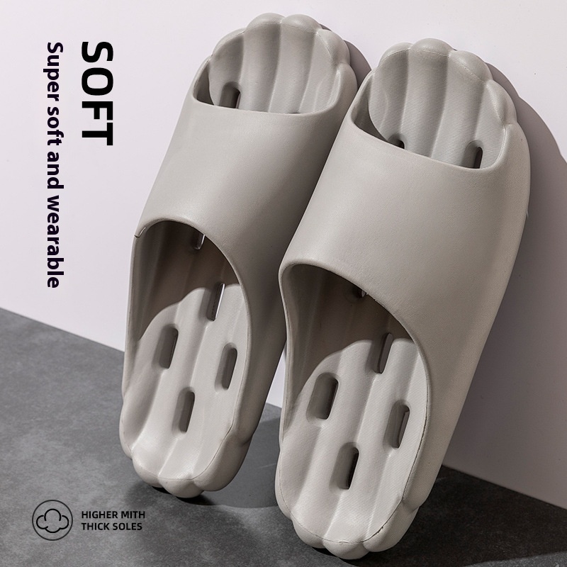 Men's Bathroom Hollow-out Quick-drying Eva Slippers foto 5