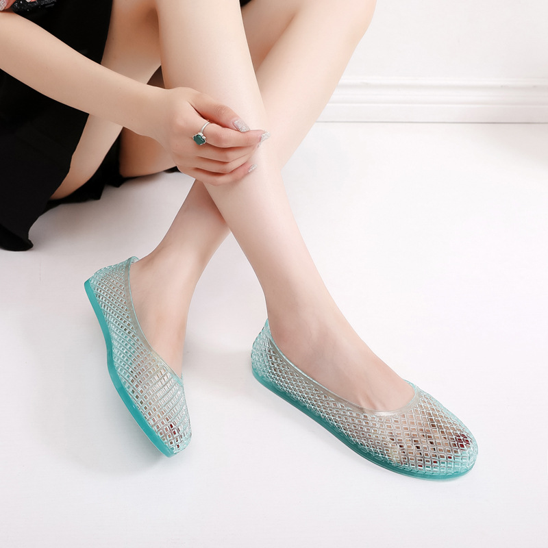 Breathable Flat Sandals For Women Spring And Summer Outer Wear Toe Box Shoes foto 2