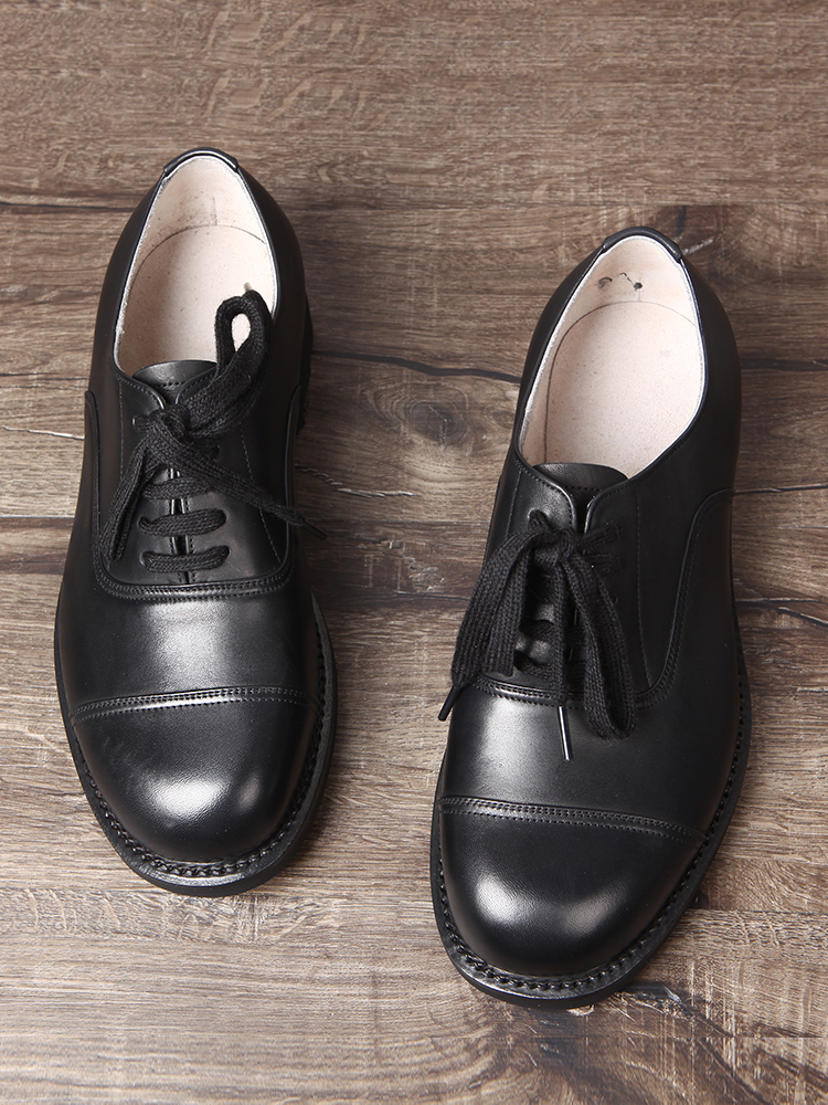 Three Connector Lace-up Leather Shoes foto 3