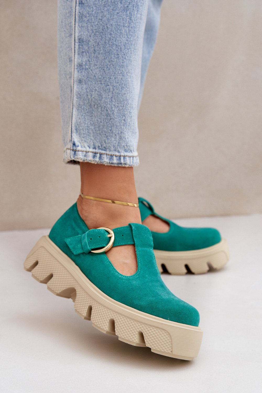 Platform schoenen Step in style
