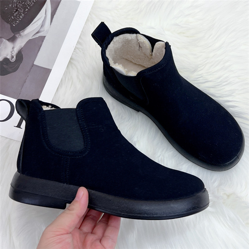 Women's Flat Bottom Comfort All-match Ankle Boots foto 3