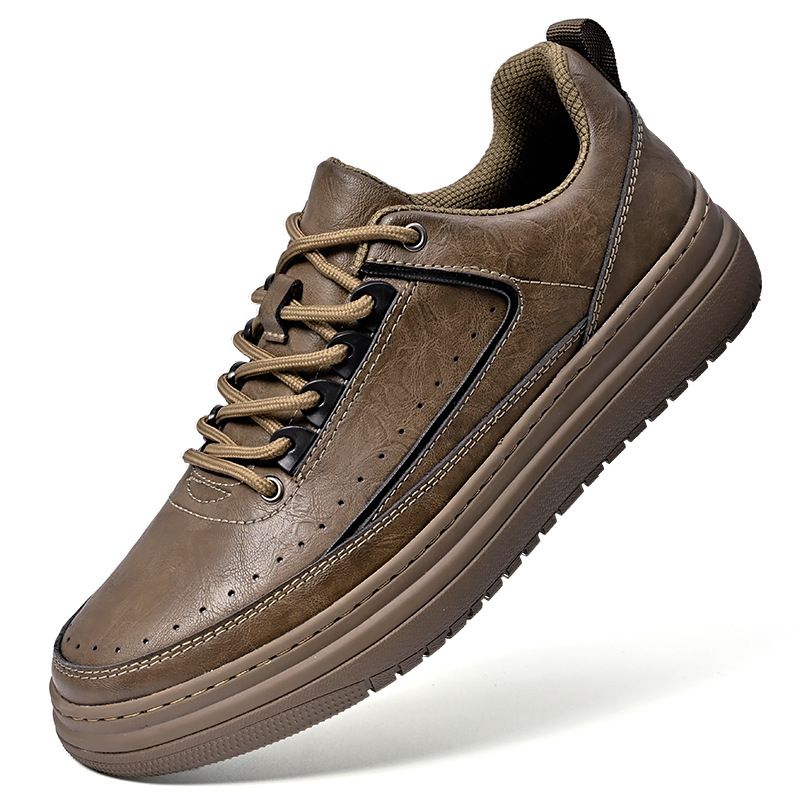 New Retro Large Size Versatile Business Work Low Casual Shoes foto 4