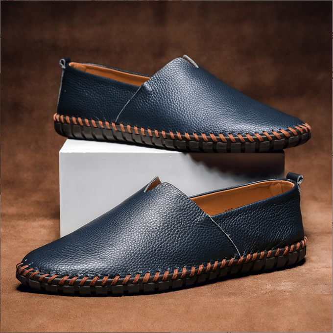 Men's Gommino Layer Leather Slip-on foto 2