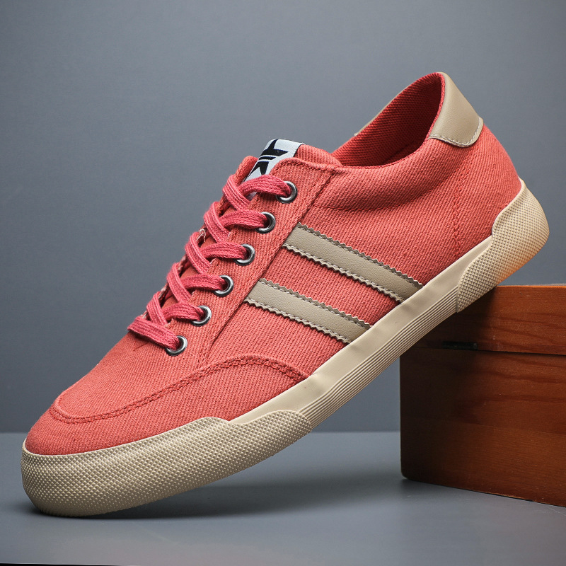 Fashion Personality Men's Canvas Casual Shoes foto 4