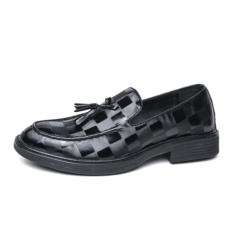 New Pointed-toe Slip-on Business Shoes foto 3
