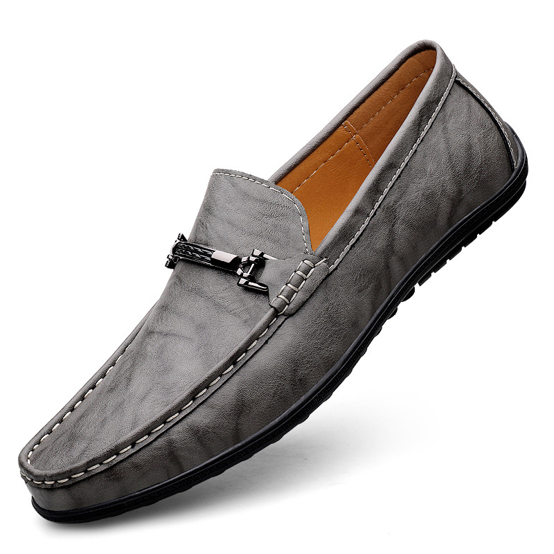 Men's Plus Size Genuine Leather Breathable Shoes foto 2