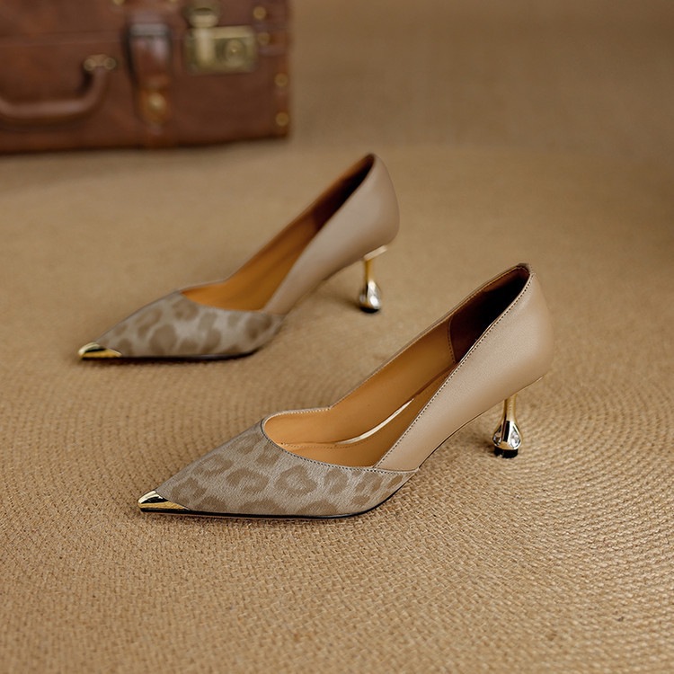 Women's Fashion Casual Pointed-Toe High Heels foto 4