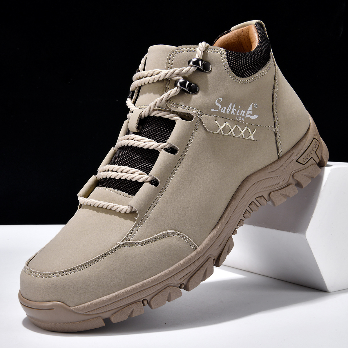 Mid-calf Vintage Men's Outdoor Casual Shoes foto 2