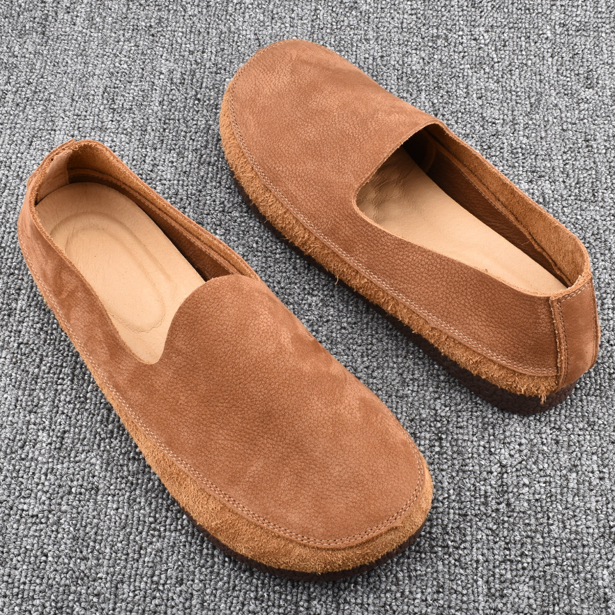 Lightweight Soft Sole Trendy Leather Shoes Loafers Pumps foto 3