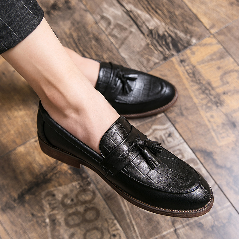 Men's Fashion Spring Leisure Leather Shoes foto 2