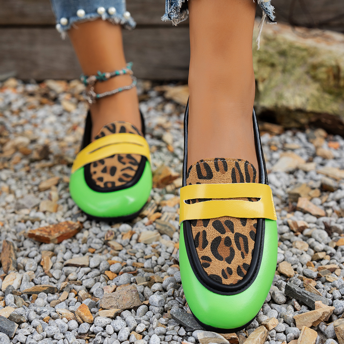Flat Casual Loafer Shoes Women's Fashion foto 5