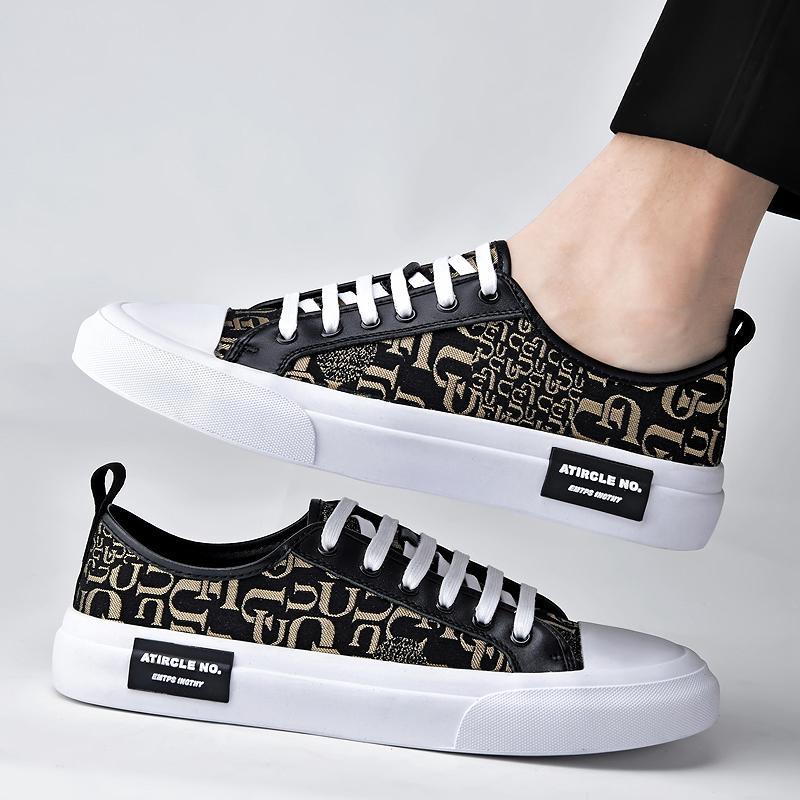 Versatile Personality-driven Casual Trendy Fashionable Skate Canvas Shoes foto 3