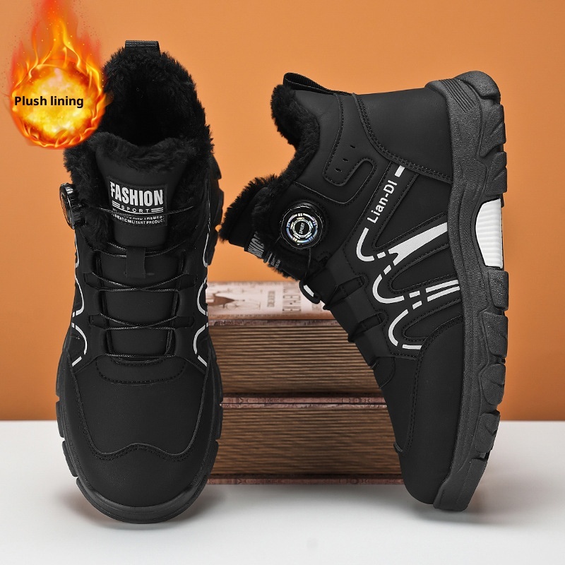 Warm Martin Boots British Style Fashion Trendy Shoes foto 5
