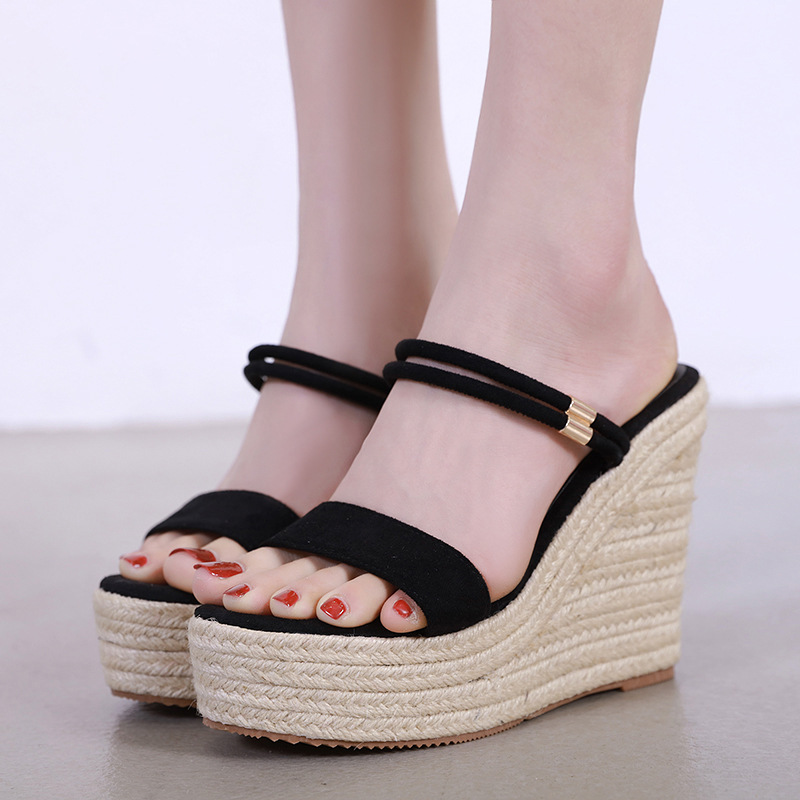 Women's Fashion Personality Pu Bottom High Heels foto 3