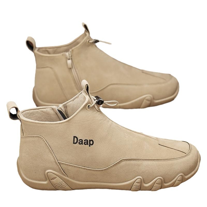 Octopus Labor Protection Outdoor Non-slip Leather Shoes foto 3