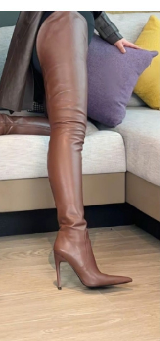 Over-the-knee Stretch Boots For Women foto 5