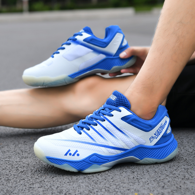 Professional Badminton Shoes Men's Autumn Lightweight Shock Absorption Running Shoes foto 4