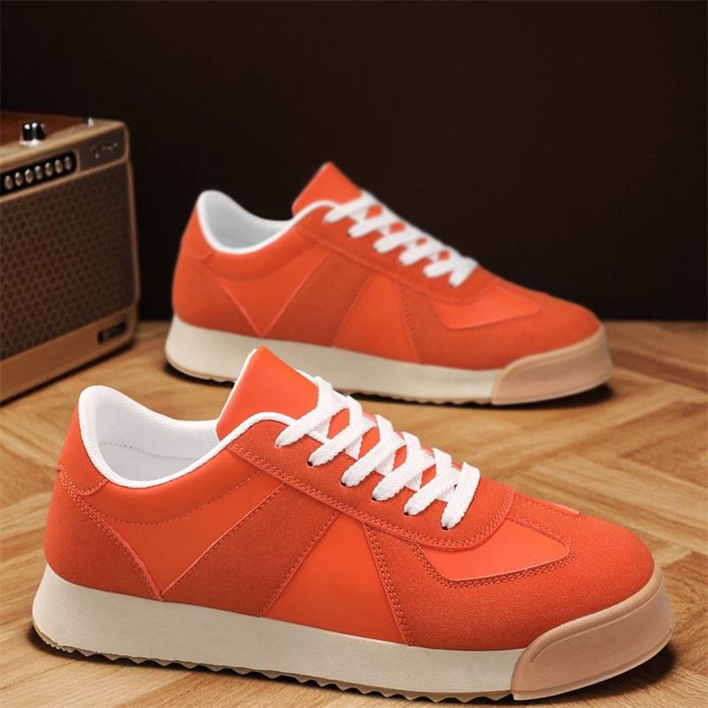 Synthetic Leather Versatile Retro Casual Sneakers foto 3