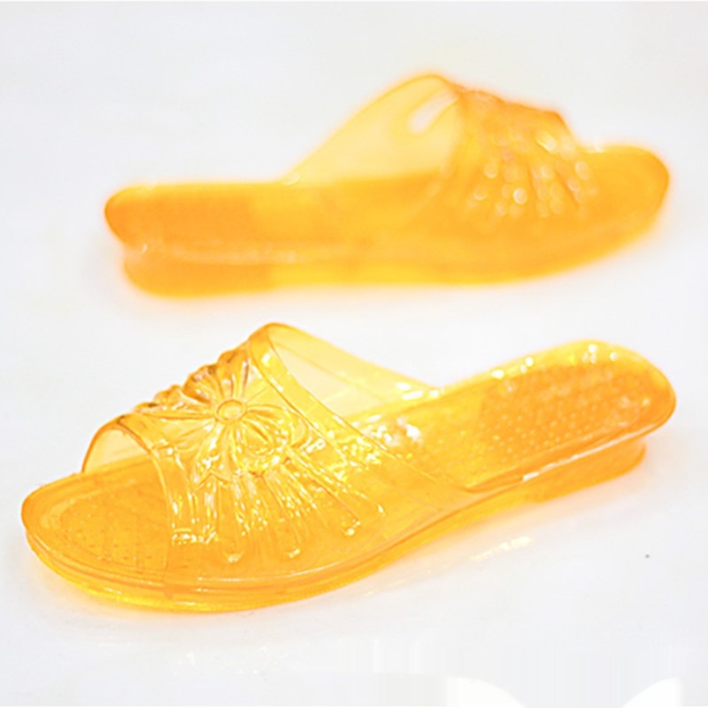Glitter Crystal Slippers Transparent Non-slip Surprise Birthday Gift foto 4