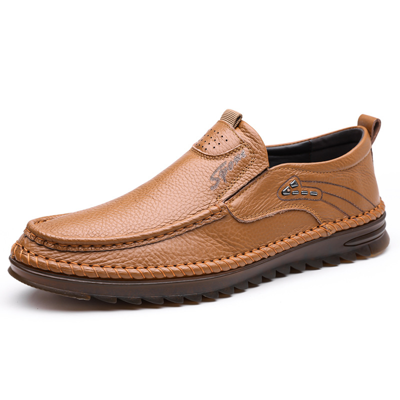 Men's First Layer Cowhide Driving Shoes foto 2
