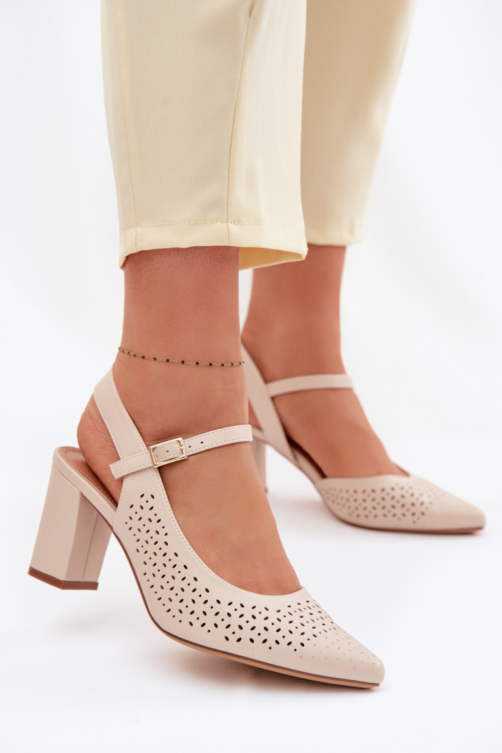 Sandalen op hak Step in style