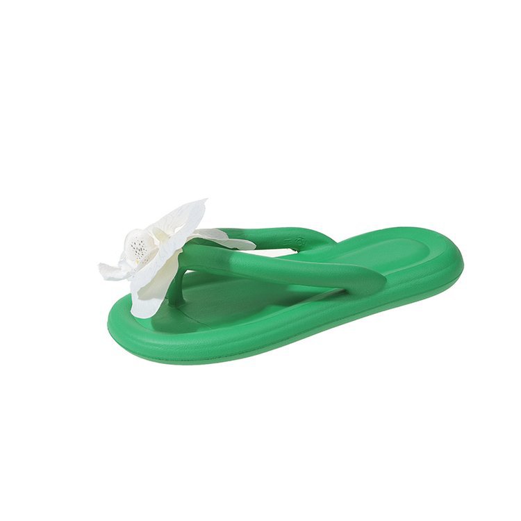 Butterfly Blue Design Soft Bottom Flip Flops Women Casual Non-slip Flip-flop foto 3