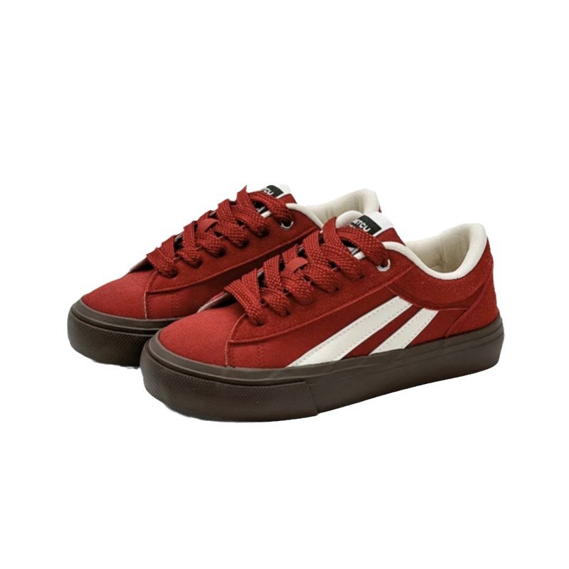 Thick-soled Skateboard Shoes Canvas Shoes Student Casual Versatile foto 5