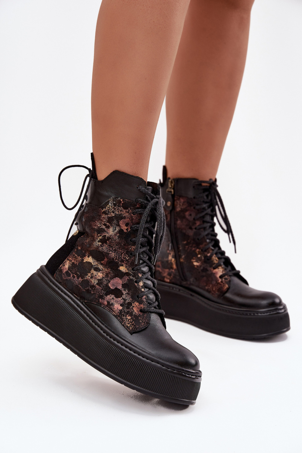Platform boots Step in style