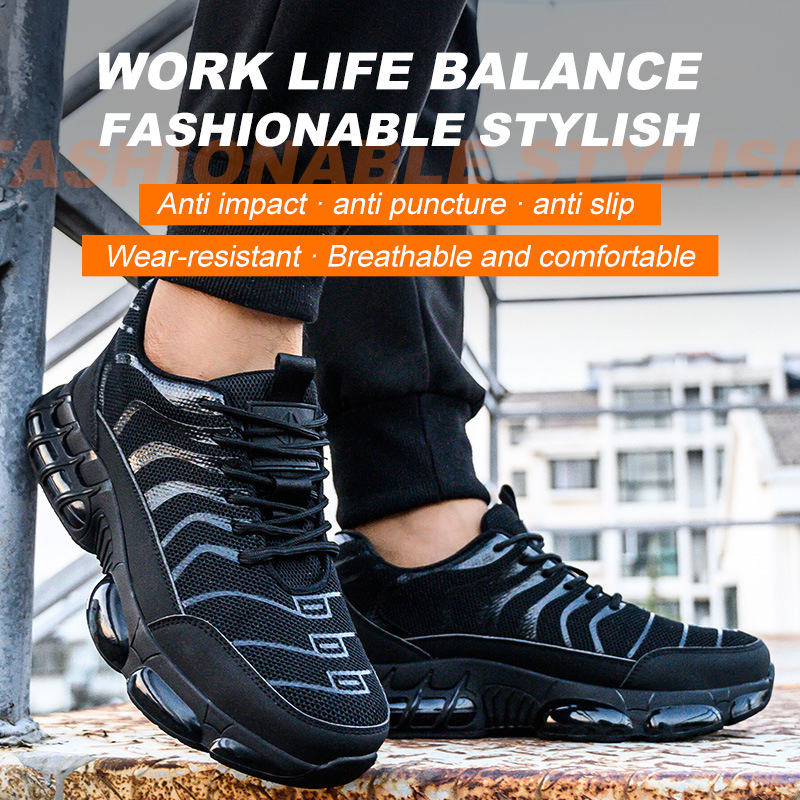 Anti-smashing Just Piercing Wear-resistant Safety Shoes foto 2