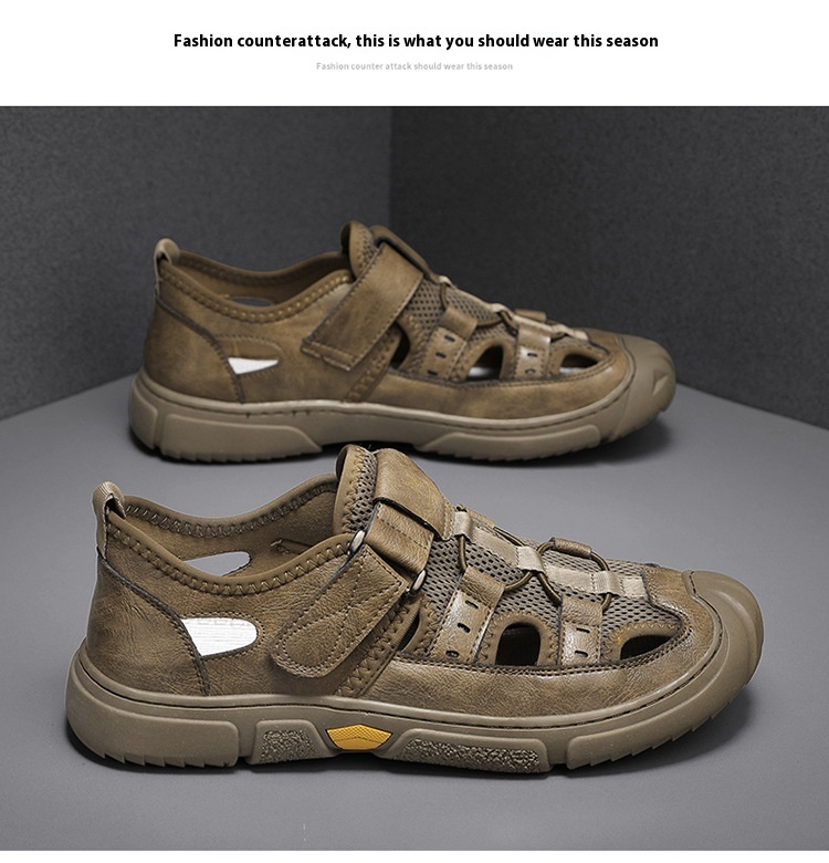 Men's Summer Outdoor Non-slip Sports Beach Outdoor Sandals foto 5