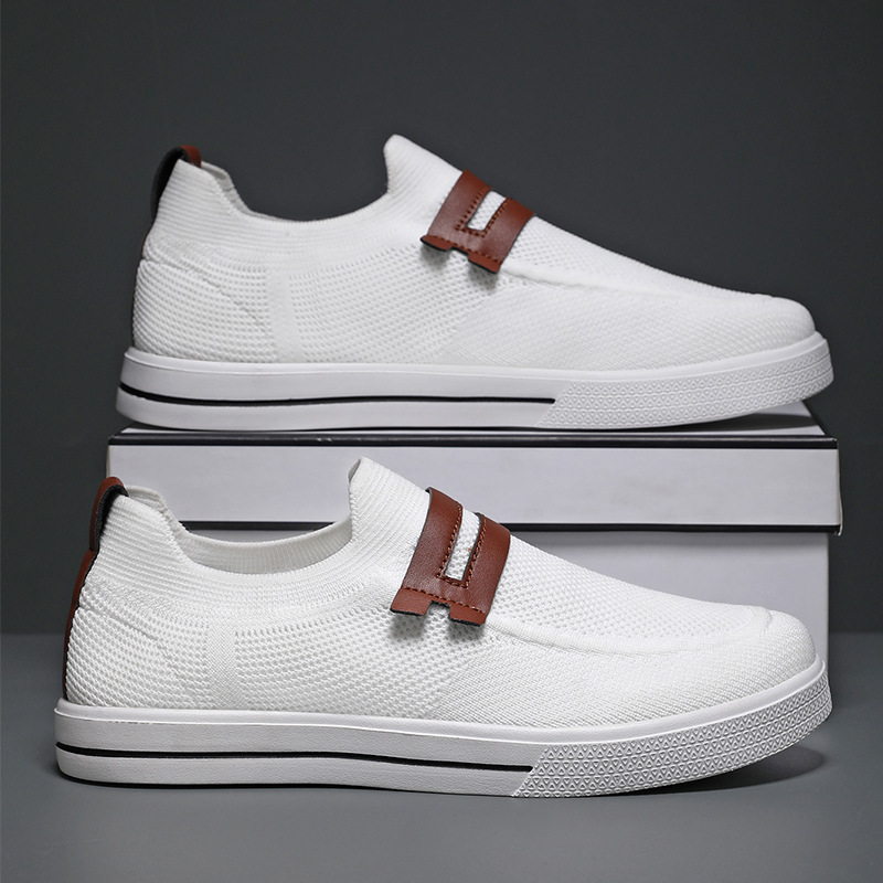 Men's Summer Breathable Casual Shoes Soft Elastic Mesh Lightweight foto 2