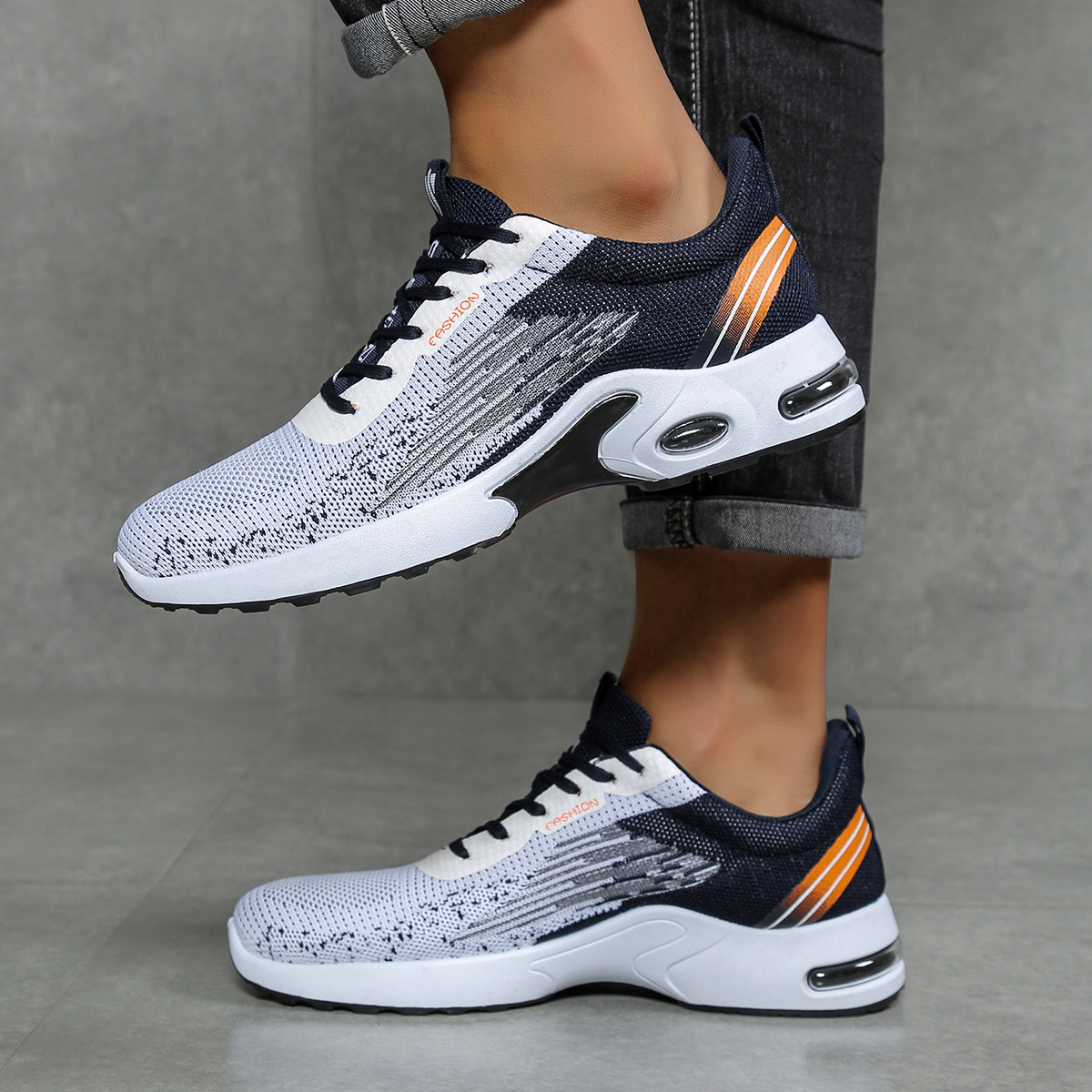 Mesh Breathable Sneakers Fashionable Casual Running Shoes