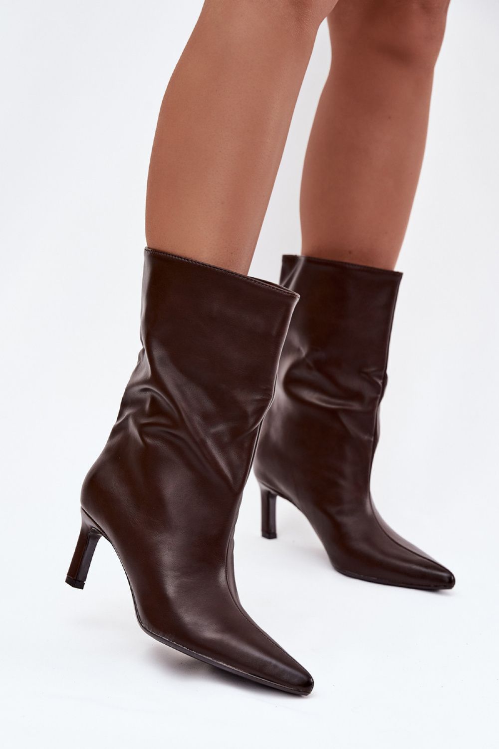 Laarsjes met hoge hak Step in style